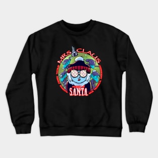 Mrs. Claus and the Agents Of SANTA! Crewneck Sweatshirt